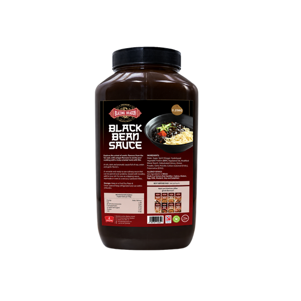 Blazing Black Bean Sauce 2.25kg – Wholesale Chinese Style Stir Fry Sauce