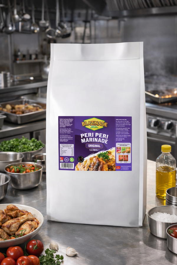Blazinade Peri Peri Original Marinade 12.5kg, Bulk Chicken & Meat Seasoning