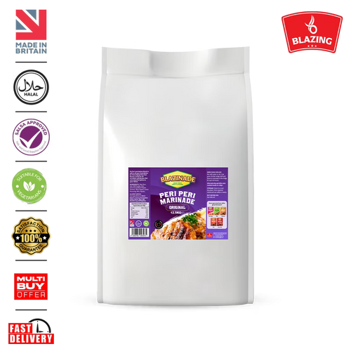 Blazinade Peri Peri Original Marinade 12.5kg, Bulk Chicken & Meat Seasoning