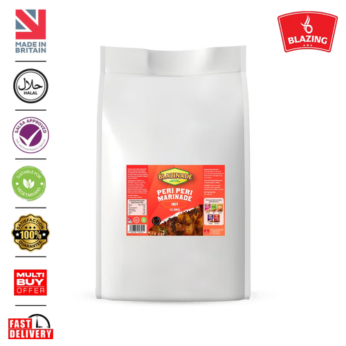 Blazinade Peri Peri Hot Marinade 12.5kg, Bulk Spicy Chicken Marinade