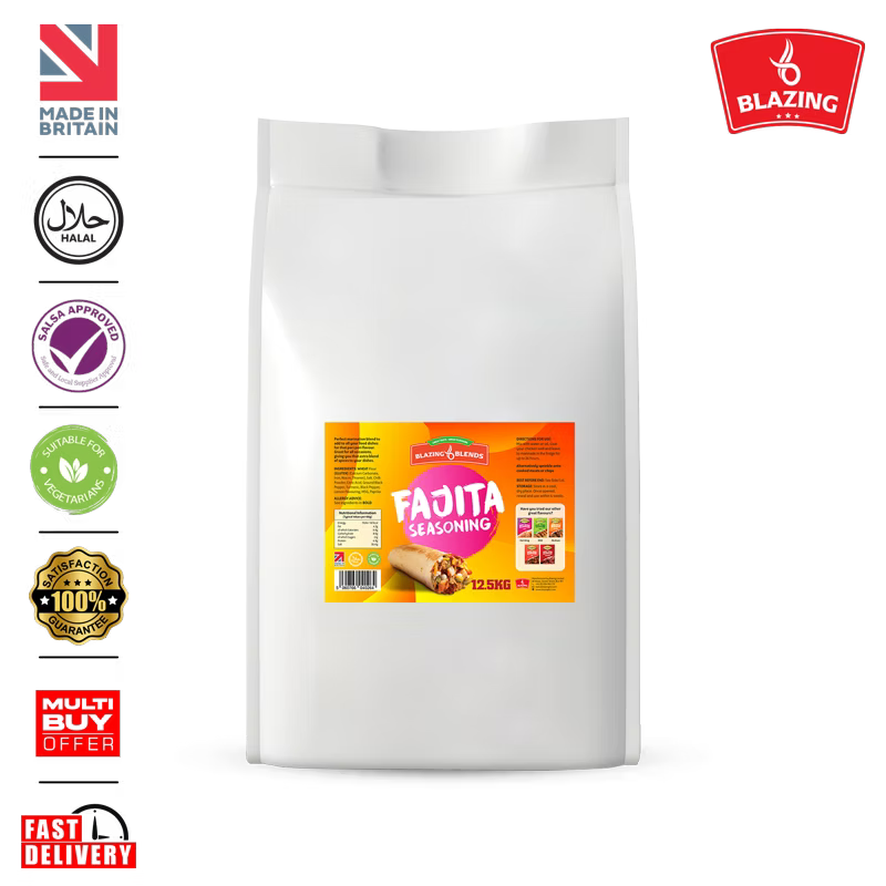 Fajita Seasoning Mix 12.5kg – Bulk Mexican Spice Blend for Catering Kitchens