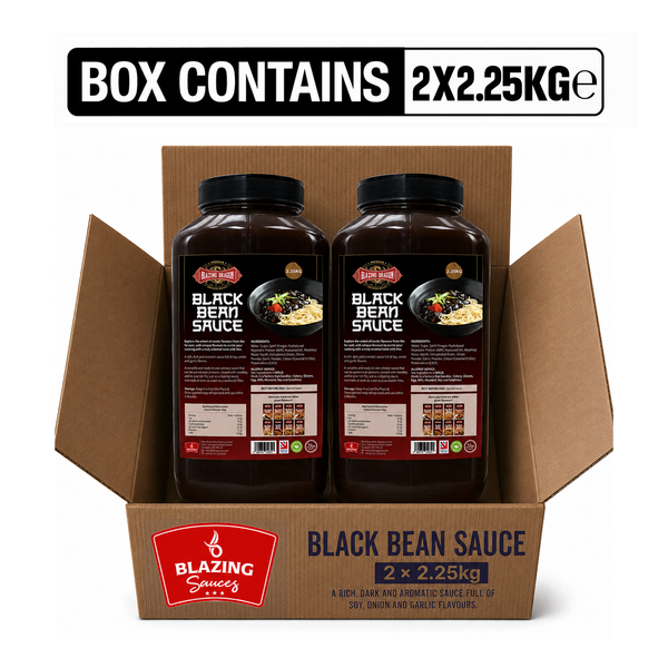 Blazing Black Bean Sauce 2.25kg – Wholesale Chinese Style Stir Fry Sauce