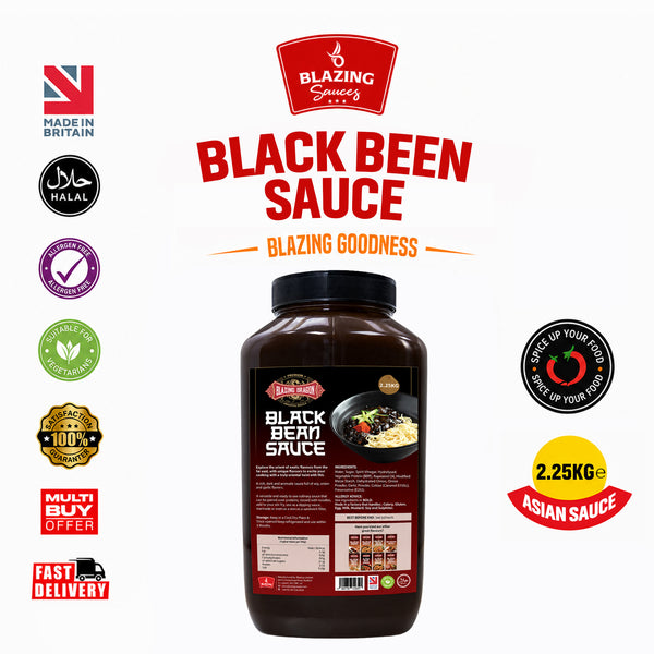 Blazing Black Bean Sauce 2.25kg – Wholesale Chinese Style Stir Fry Sauce