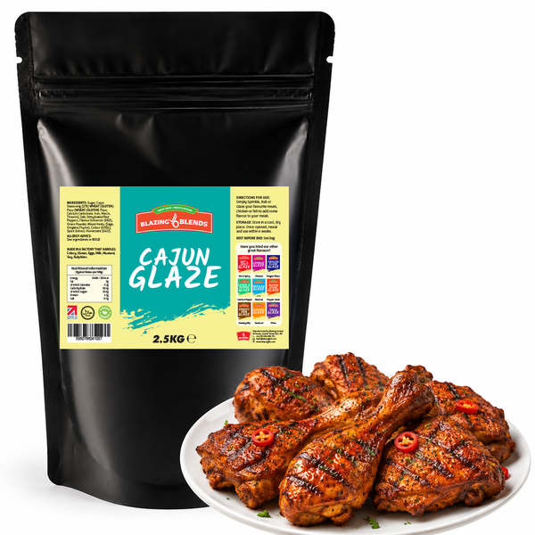 Cajun Glaze Sauce 2.5kg – Smoky Cajun Wing & Chicken Glaze for Catering