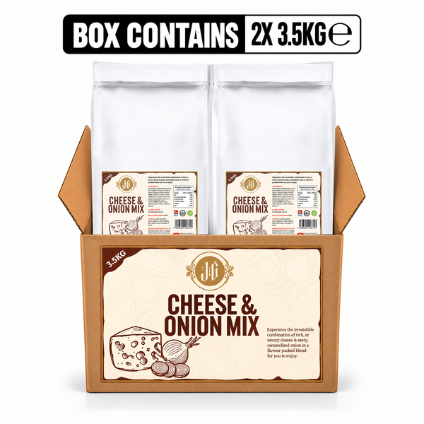 Blazing Cheese & Onion Mix 7kg – Crispy Coating & Seasoning (2x7KG Bags)