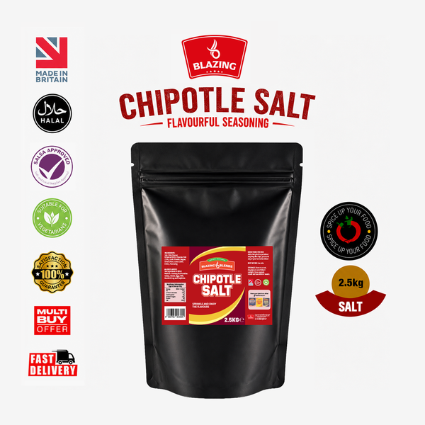 Blazing Chipotle Chilli Salt – Smoky Seasoning (2.5kg Catering Pack)