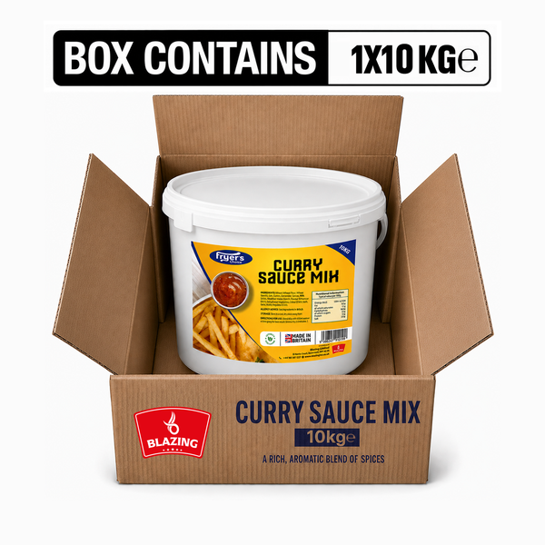 Blazing Curry Sauce Mix 10kg – Authentic Takeaway Style Curry Sauce Base