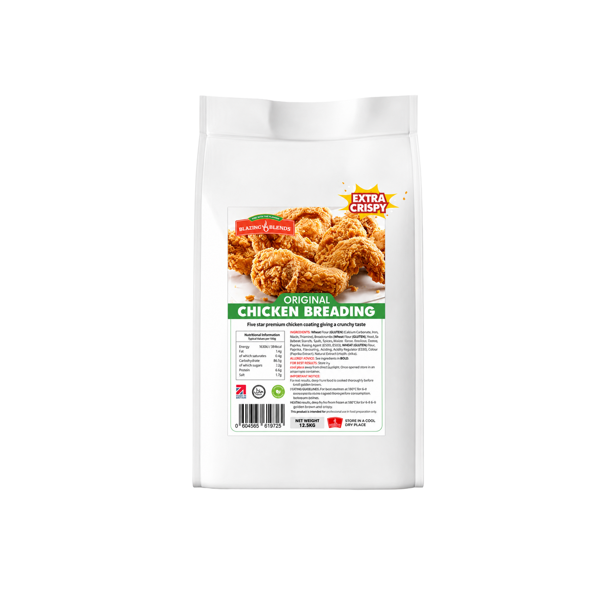 Blazing Extra Crispy Original Chicken Breading 12.5kg