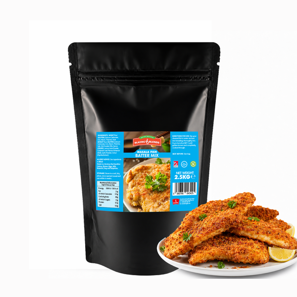 Blazing Fish Masala Batter Mix 2.5kg – Crispy Spiced Fish Batter