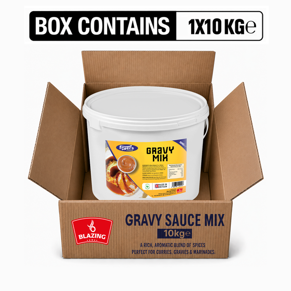 Blazing Gravy Mix 10kg – Rich Takeaway Style Gravy Sauce Base
