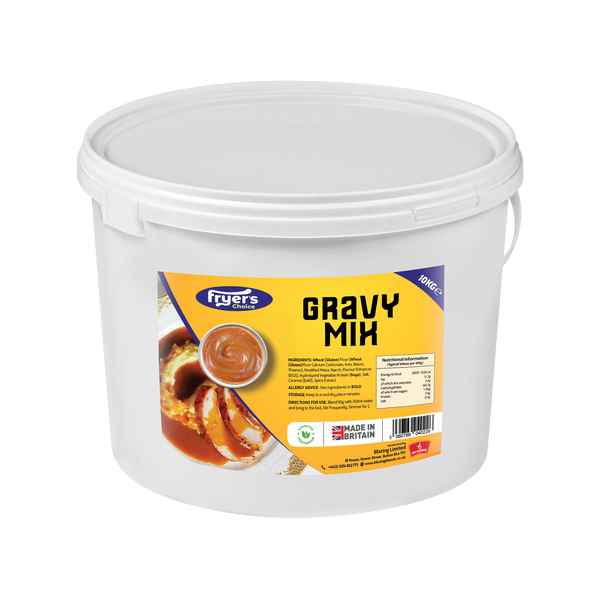 Blazing Gravy Mix 10kg – Rich Takeaway Style Gravy Sauce Base