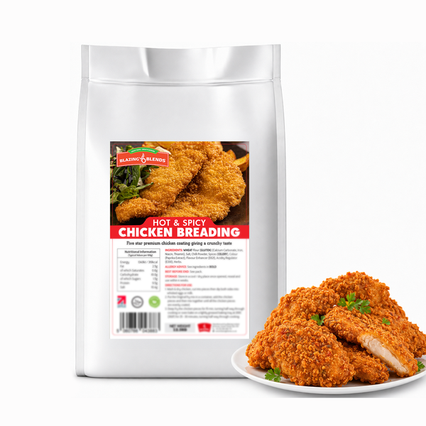 Blazing Hot & Spicy Chicken Breading 12.5kg – Crispy Spicy Chicken Coating