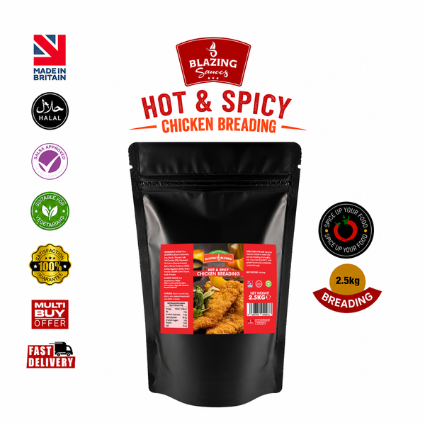 Blazing Hot & Spicy Chicken Breading 2.5kg – Crispy Spicy Chicken Coating