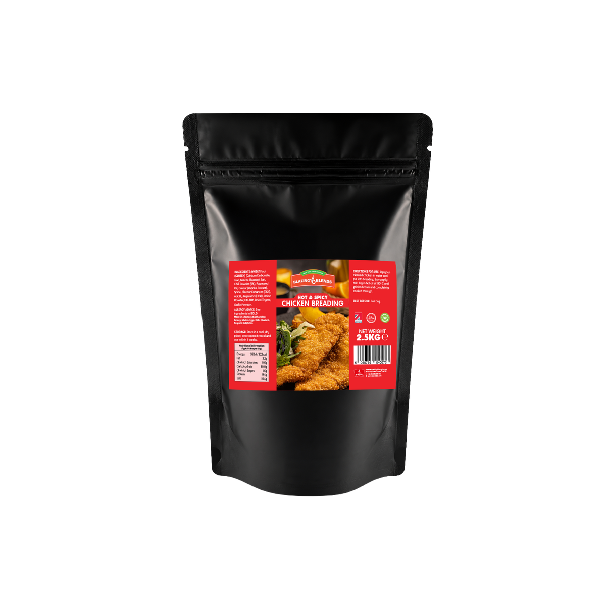 Blazing Hot & Spicy Chicken Breading 2.5kg – Crispy Spicy Chicken Coating