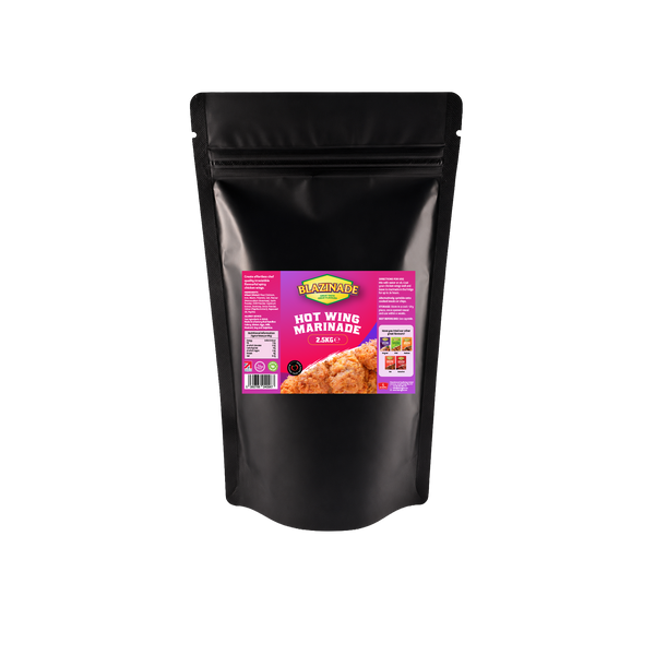 Blazinade Peri Peri Hot Wing Marinade 2.5kg, Spicy Chicken Wing Seasoning