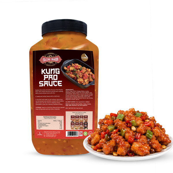 Blazing Kung Pao Sauce 2.25kg – Wholesale Spicy Sweet Chinese Stir Fry Sauce