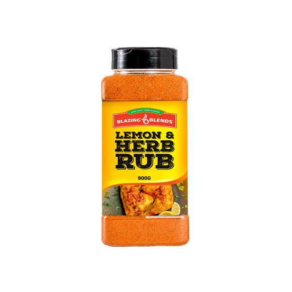 Blazing Lemon & Herb Dry Rub Seasoning 900g