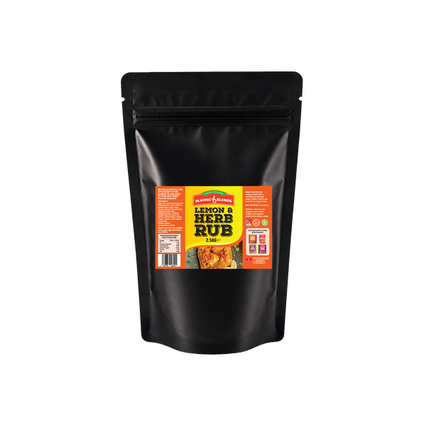 Blazing Lemon & Herb Dry Rub Seasoning 2.5kg