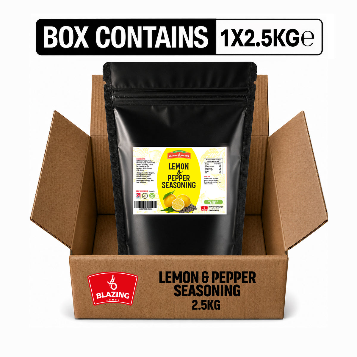 Blazing Lemon Pepper Seasoning 2.5kg