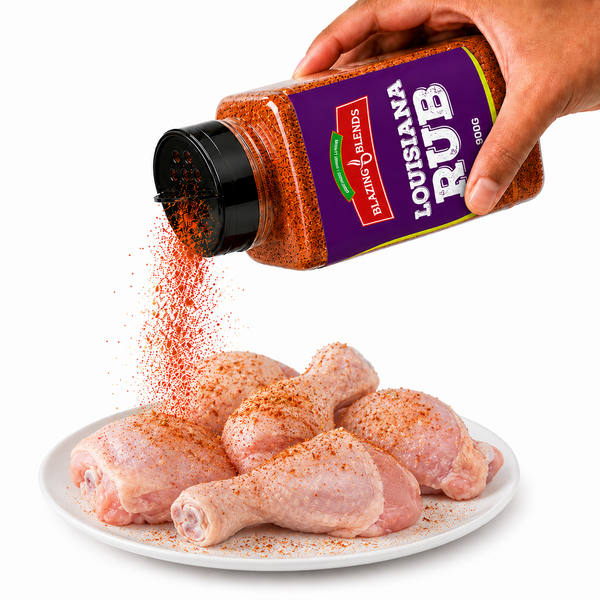 Blazing Louisiana Cajun Dry Rub Seasoning 900g