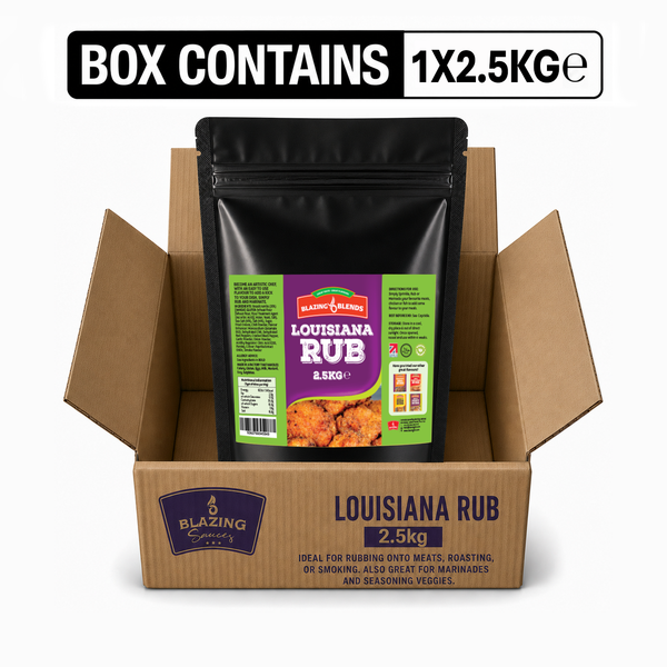 Blazing Louisiana Cajun Dry Rub Seasoning 2.5kg
