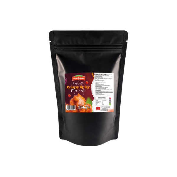 Blazing Nashville Crispy Spicy Marinade 2.5kg, Fried Chicken Coating & Wing Seasoning