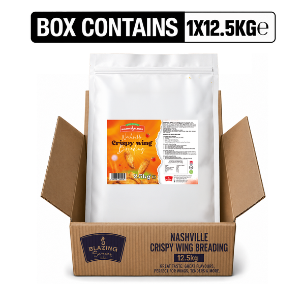 Blazing Nashville Crispy Chicken Wing Breading 12.5kg