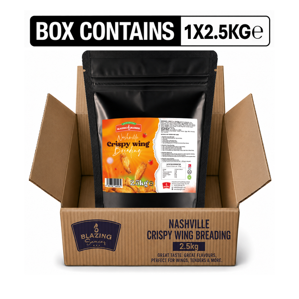 Blazing Nashville Crispy Chicken Wing Breading 2.5kg