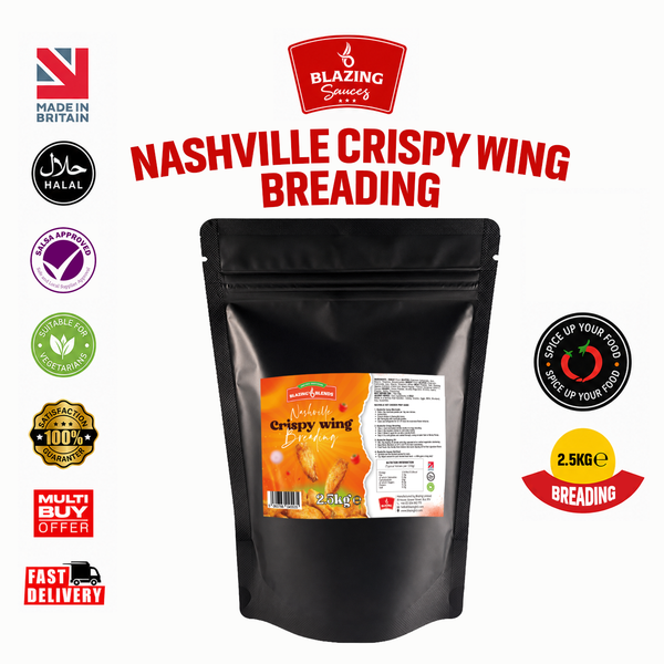 Blazing Nashville Crispy Chicken Wing Breading 2.5kg
