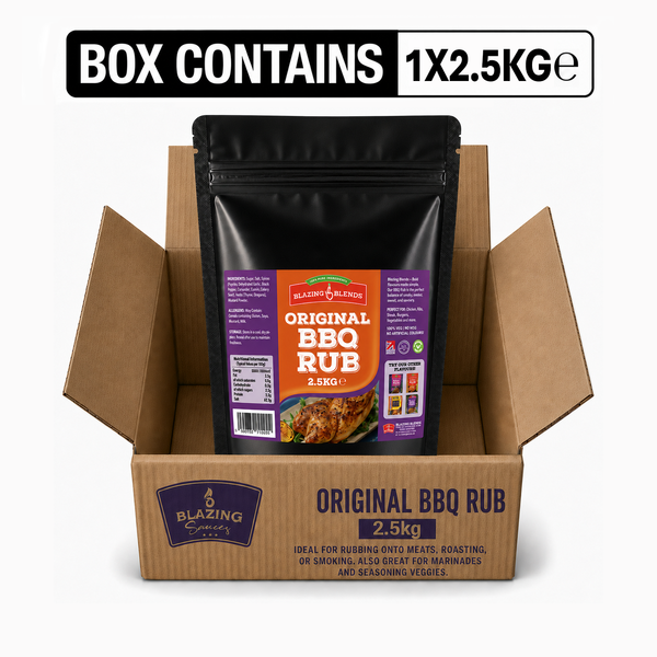 Blazing Original Dry BBQ Rub Seasoning 2.5kg