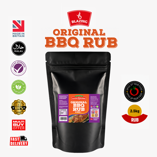 Blazing Original Dry BBQ Rub Seasoning 2.5kg