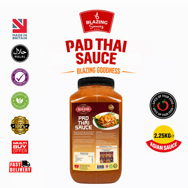Blazing Pad Thai Sauce 2.25kg – Wholesale Thai Style Stir Fry Sauce