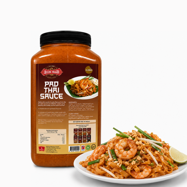 Blazing Pad Thai Sauce 2.25kg – Wholesale Thai Style Stir Fry Sauce