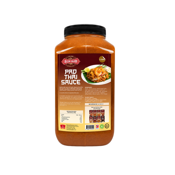 Blazing Pad Thai Sauce 2.25kg – Wholesale Thai Style Stir Fry Sauce