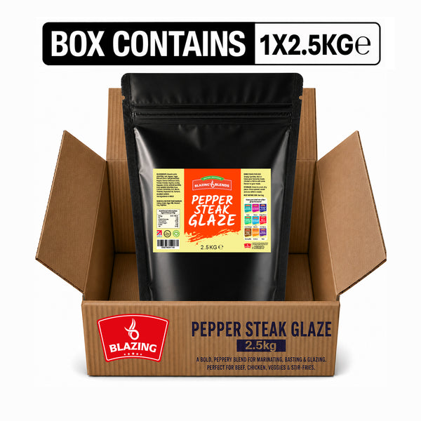 Pepper Steak Glaze 2.5kg – Chinese Style Pepper Steak Sauce for Catering