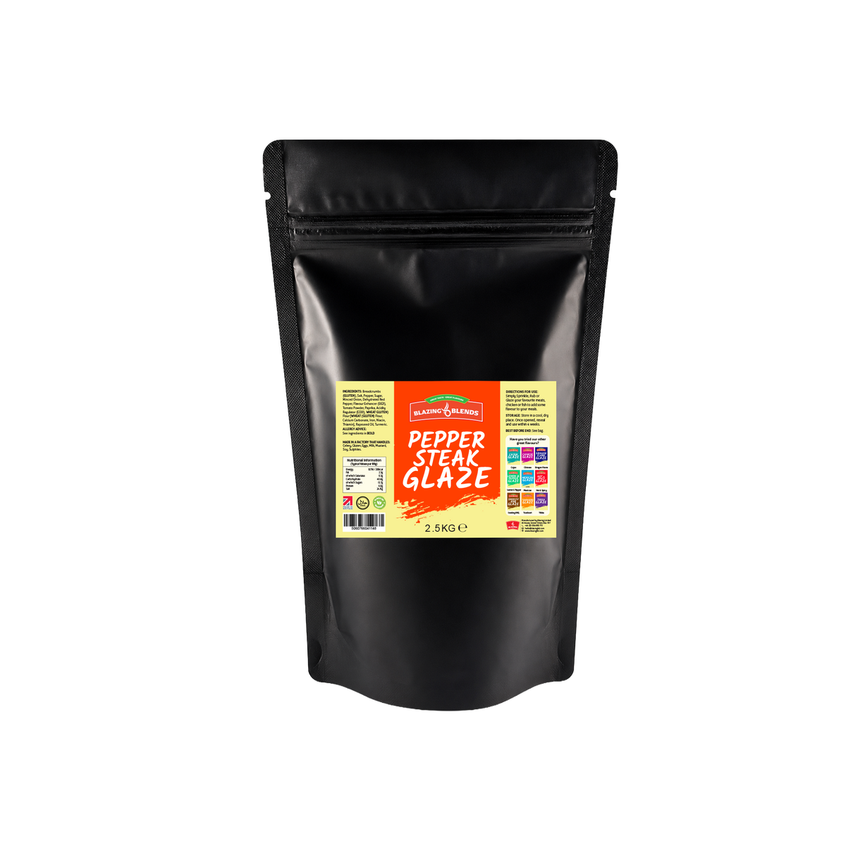 Pepper Steak Glaze 2.5kg – Chinese Style Pepper Steak Sauce for Catering