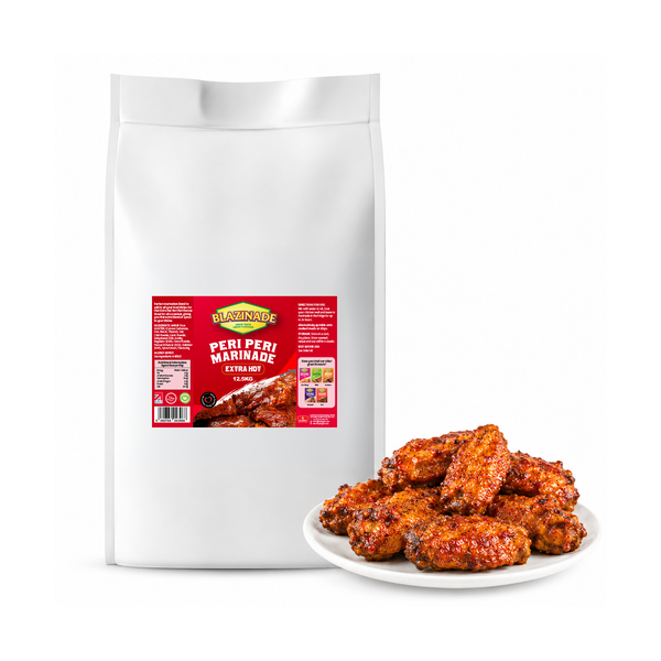 Blazing Peri Peri Extra Hot Marinade 12.5kg, Spicy Chicken & Grill Seasoning