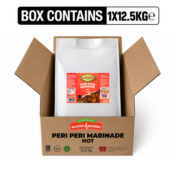 Blazinade Peri Peri Hot Marinade 12.5kg, Bulk Spicy Chicken Marinade