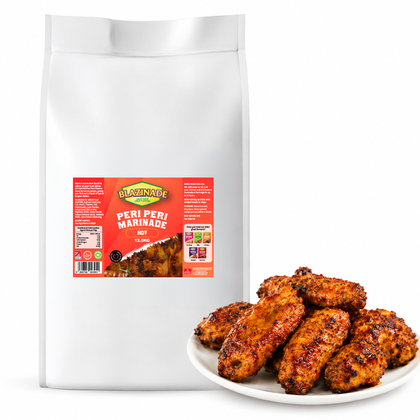 Blazinade Peri Peri Hot Marinade 12.5kg, Bulk Spicy Chicken Marinade