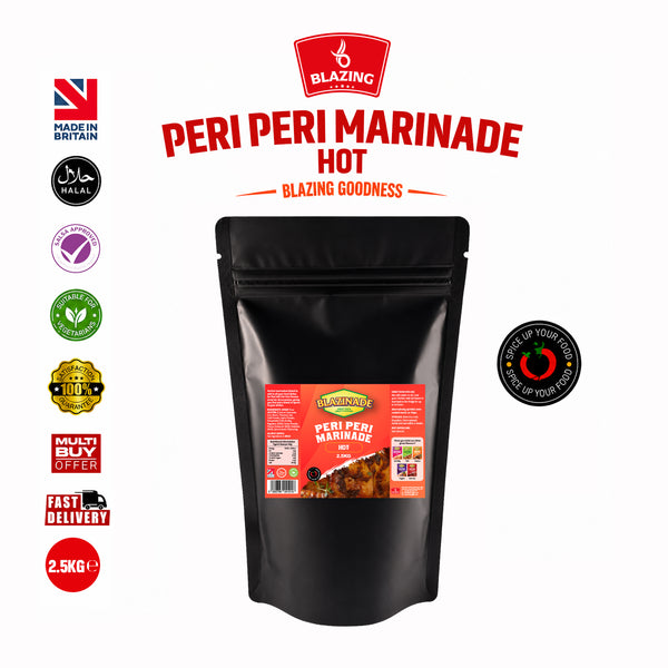 Blazinade Peri Peri Hot Marinade 2.5kg, Spicy Chicken & Grill Seasoning