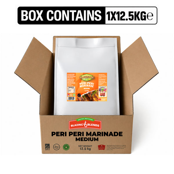 Blazinade Peri Peri Medium Marinade 12.5kg, Bulk Chicken & Meat Seasoning