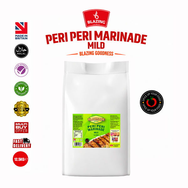 Blazinade Peri Peri Mild Marinade 12.5kg, Bulk Chicken & Meat Seasoning
