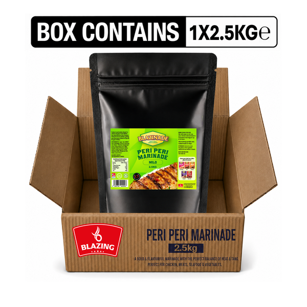 Blazinade Peri Peri Mild Marinade 2.5kg, Mild Chicken & Meat Seasoning