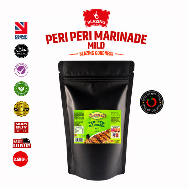 Blazinade Peri Peri Mild Marinade 2.5kg, Mild Chicken & Meat Seasoning