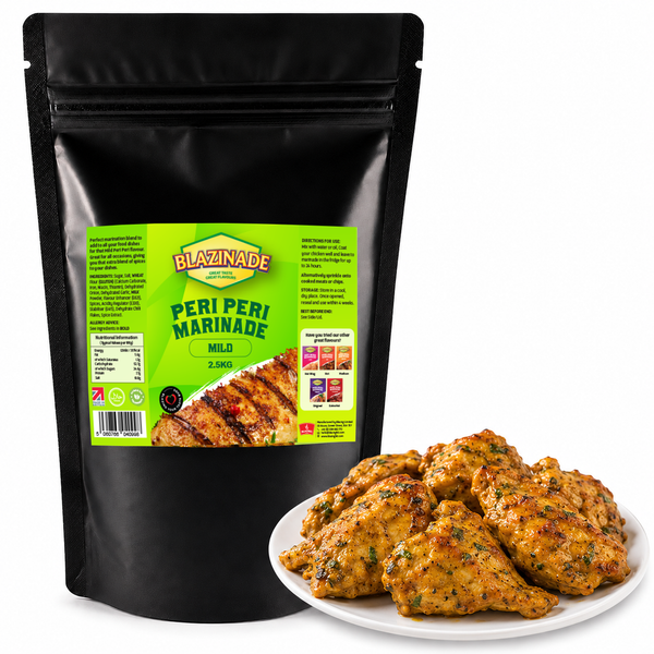 Blazinade Peri Peri Mild Marinade 2.5kg, Mild Chicken & Meat Seasoning