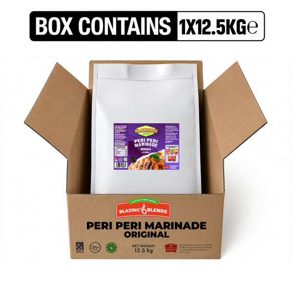 Blazinade Peri Peri Original Marinade 12.5kg, Bulk Chicken & Meat Seasoning