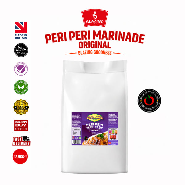 Blazinade Peri Peri Original Marinade 12.5kg, Bulk Chicken & Meat Seasoning