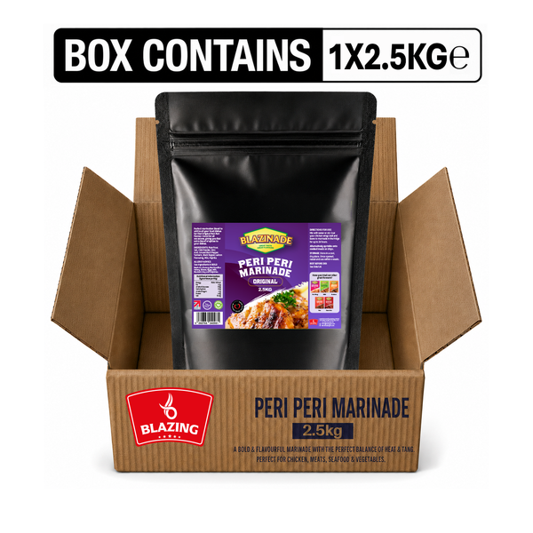 Blazinade Peri Peri Original Marinade 2.5kg, Classic Chicken & Meat Seasoning