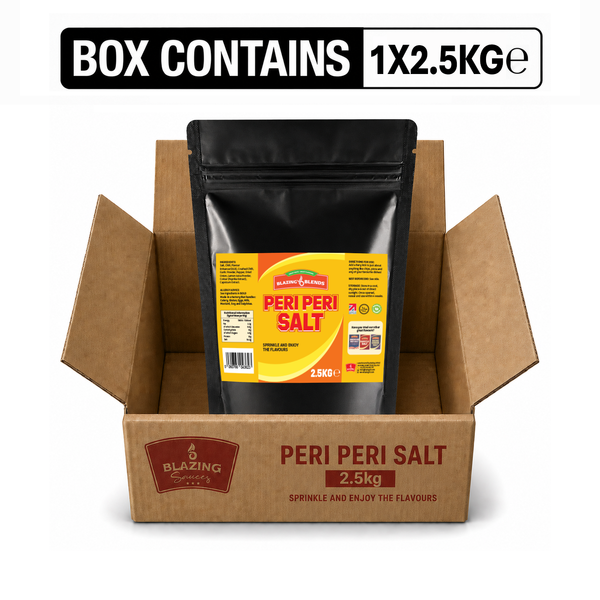 Blazing Peri Peri Salt Seasoning – Spicy Chip Seasoning (2.5kg Catering Pack)