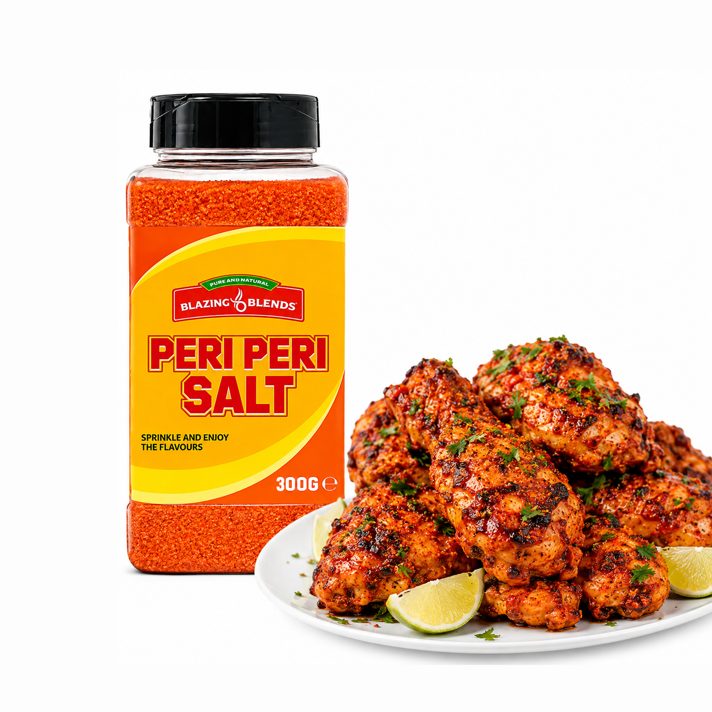 Blazing Peri Peri Salt Seasoning – Spicy Chip Seasoning (300g)